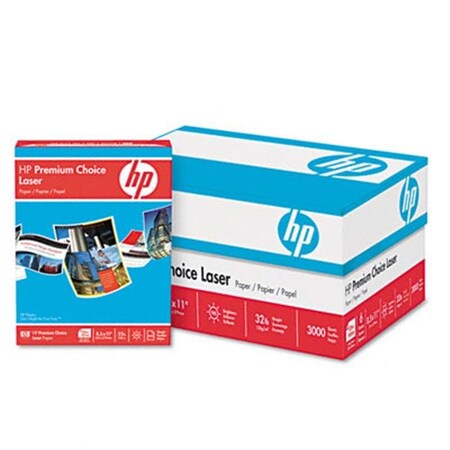 Hp Hewlett-Packard 113100 Premium Choice LaserJet Paper  98 Brightness  32lb  Letter  White  500 Sheets 113100